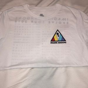 Imagine Dragons 2018 Evolve Tour White T-Shirt